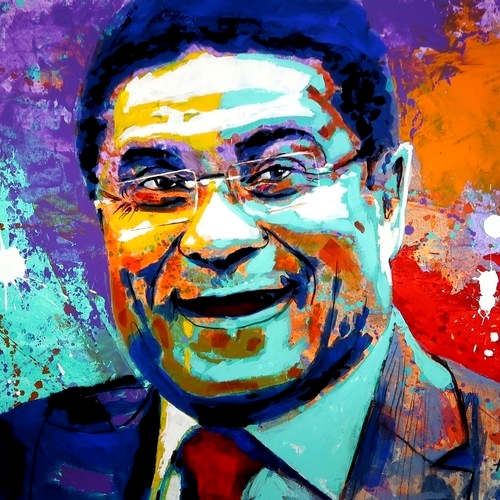 Retrato de Eusbio, Pintura de Artur Oliveira