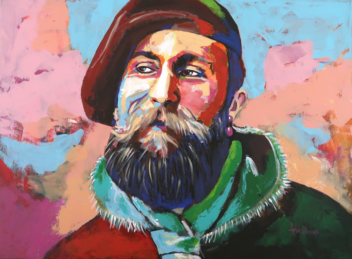 Pintura de Artur Oliveira, Retrato de Antnio Variaes