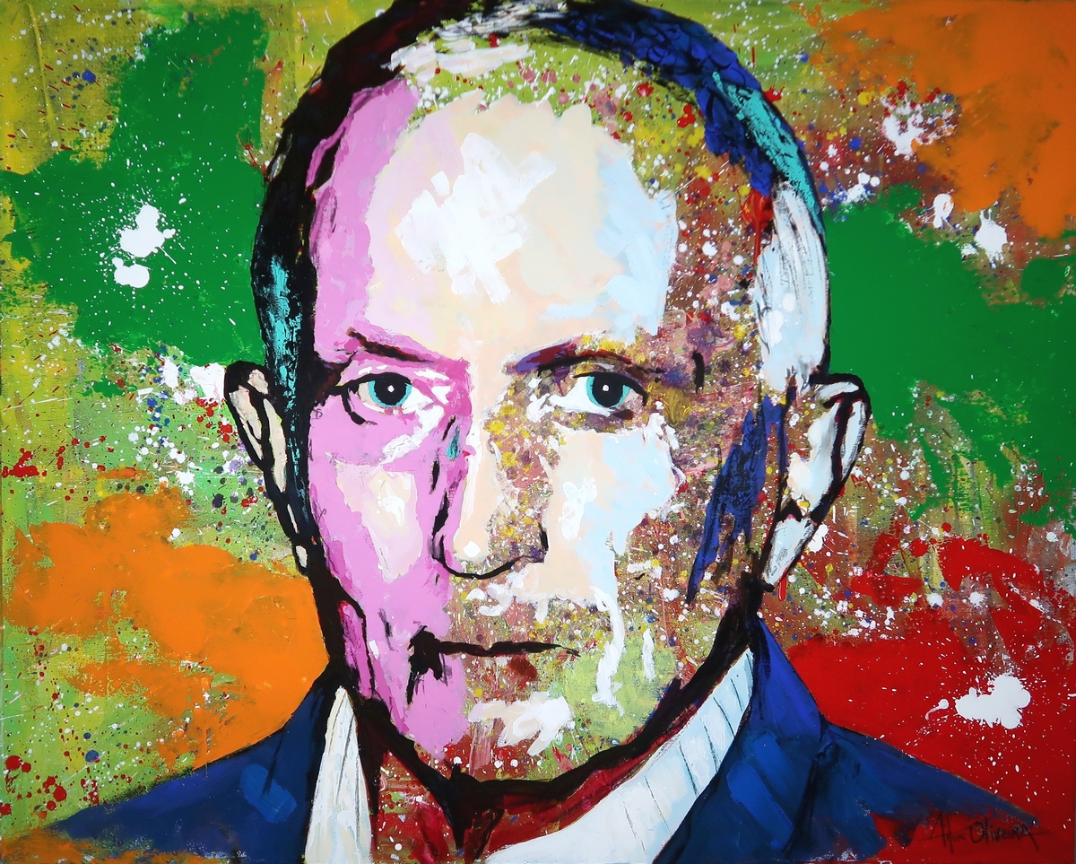 pintura de Artur Oliveira, Retrato de Delfim Oliveira